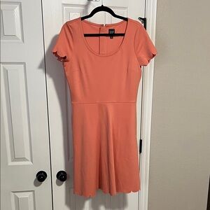 GAP Coral Mini Dress with Short Sleeves - 10 Tall